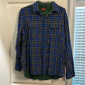 Men’s IZOD plaid flannel button down